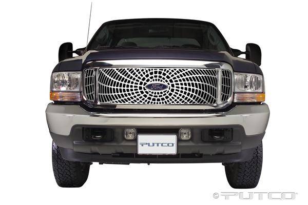 Putco - Ford F250 Superduty Putco Liquid Spider Web Grille - 303105