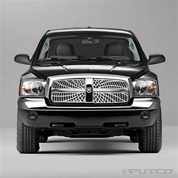 Putco - Dodge Dakota Putco Liquid Spider Web Grille - 303136