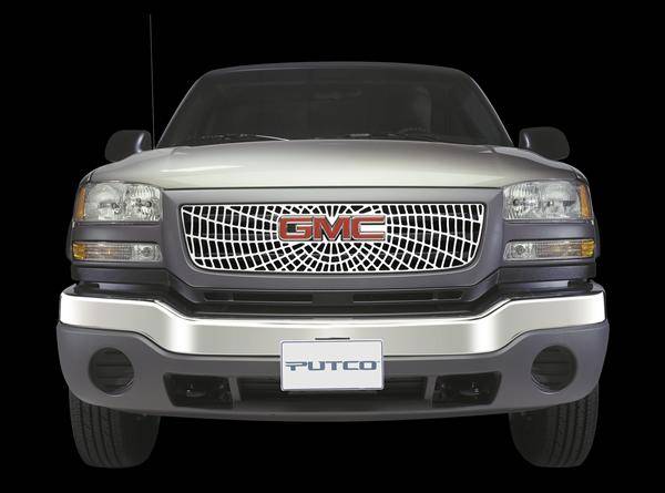 Putco - GMC Sierra Putco Liquid Spider Web Grille - 303238