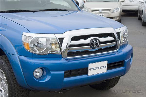 Putco - Toyota Tacoma Putco Chrome Trim Grille Covers - 400521
