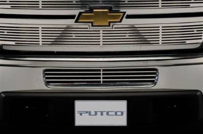Putco - Chevrolet Silverado Putco Radiator Grille Inserts - 280506R