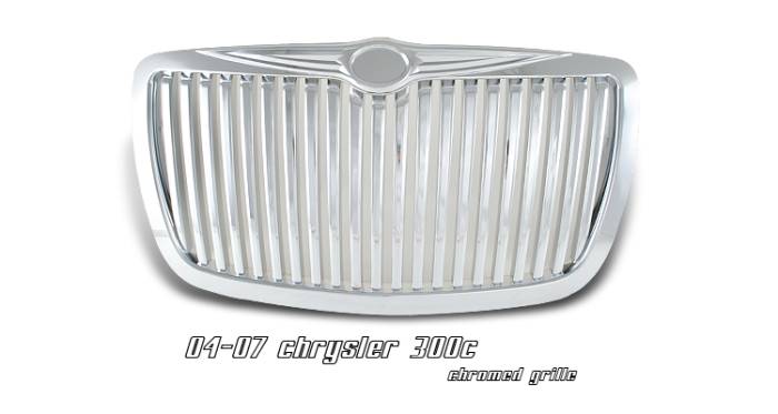 OptionRacing - Chrysler 300 Option Racing Vertical Sport Grille - 64-16125