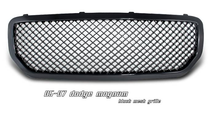 OptionRacing - Dodge Magnum Option Racing Diamond Mesh Sport Grille - 64-17130