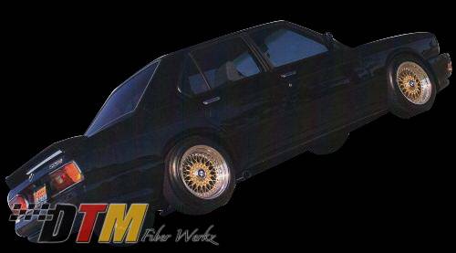 DTM Fiberwerkz - BMW 5 Series DTM Fiberwerkz ACS Euro Style Rear Bumper - E28-ACS