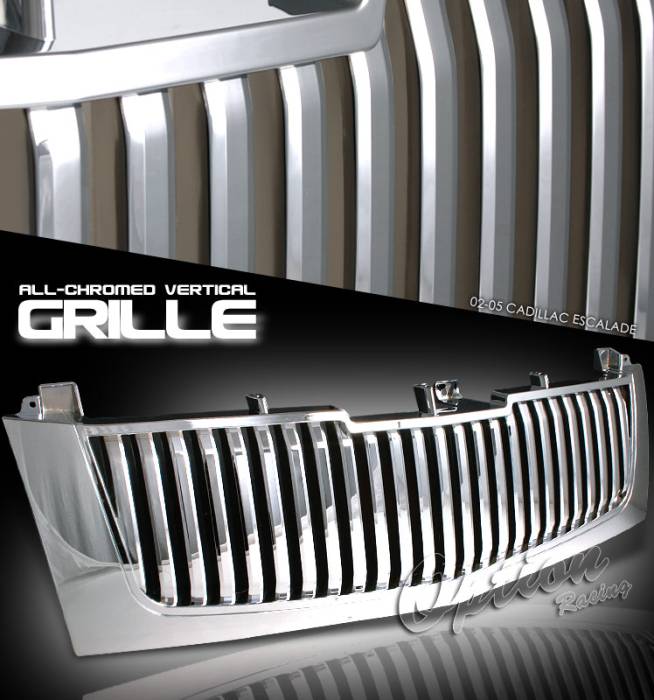 OptionRacing - Cadillac Escalade Option Racing Vertical Grille - 65-14236