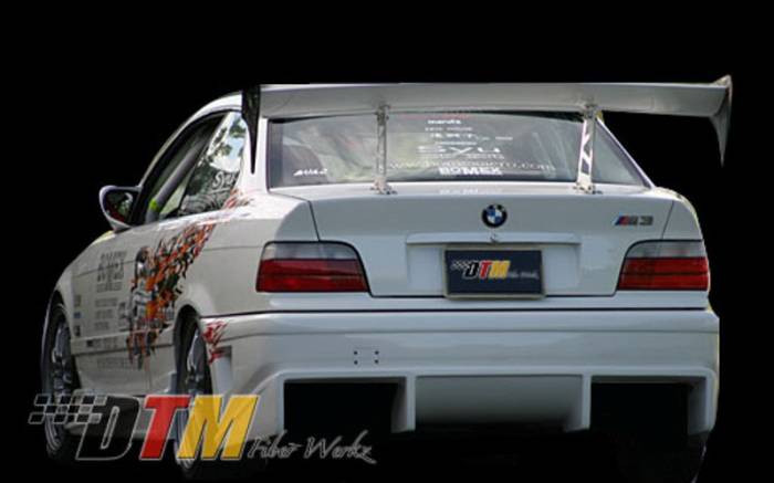 DTM Fiberwerkz - BMW 3 Series DTM Fiberwerkz BOMX Style Rear Bumper with Diffuser - E36BOMXRear