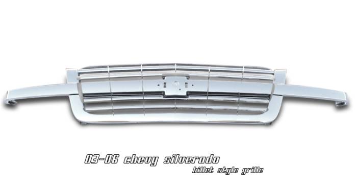 OptionRacing - Chevrolet Silverado Option Racing Billet Grille - 65-15117
