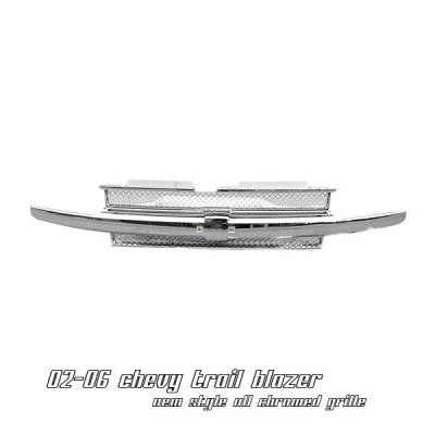 OptionRacing - Chevrolet Trail Blazer Option Racing OEM Grille - 65-15134