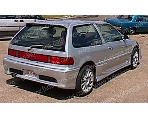 FX Designs - Honda Civic FX Design Rear Bumper Cover - FX-315