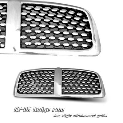 OptionRacing - Dodge Ram Option Racing DNA Grille - 65-17152