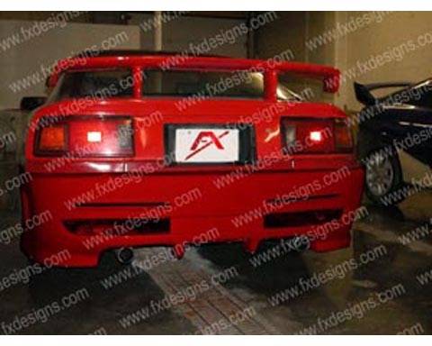 FX Designs - Toyota Supra FX Design Xtreme Style Rear Bumper Cover - FX-986