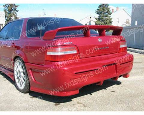 FX Designs - Acura Vigor FX Design Xtreme Style Rear Bumper Cover - FX-991