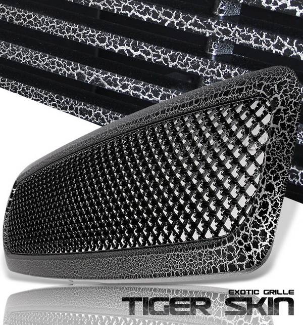 OptionRacing - Dodge Dakota Option Racing Chrome Grille - Special Painted - Diamond Style - Special S02 - 65-17355