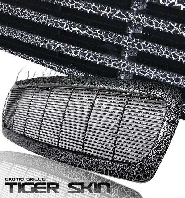 OptionRacing - Dodge Dakota Option Racing Chrome Grille - Special Painted - Horizontal Style - Special S02 - 65-17357