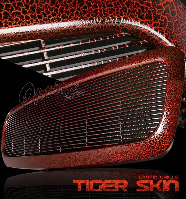 OptionRacing - Dodge Dakota Option Racing Chrome Grille - Special Painted - Horizontal Style - Special S06 - 65-17358