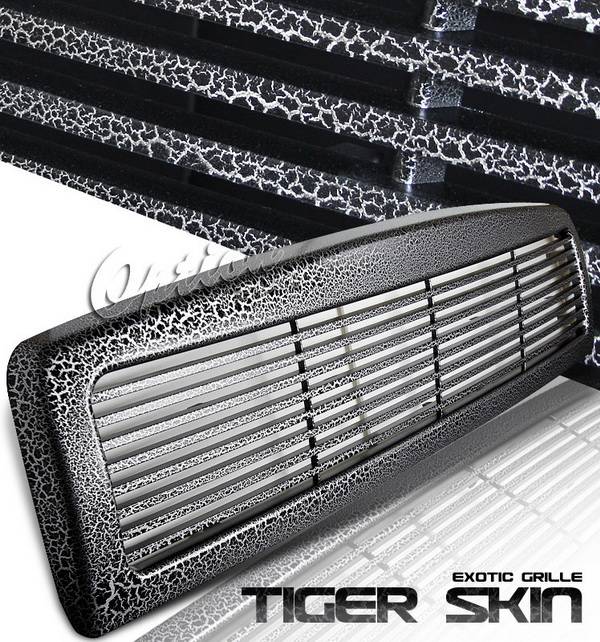 OptionRacing - Dodge Ram Option Racing Exotic Leopard Grille - Special Painted - Horizontal Style - Special S02 - 65-17359