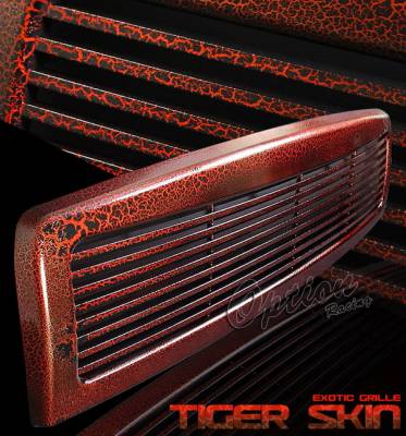OptionRacing - Dodge Ram Option Racing Exotic Tiger Grille - S06 Style - 65-17360