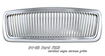 OptionRacing - Ford F150 Option Racing Vertical Grille - 65-18169