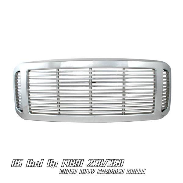 OptionRacing - Ford Superduty Option Racing Billet Grille - 65-18179