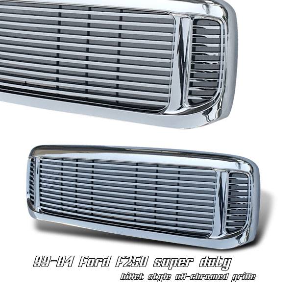 OptionRacing - Ford Superduty Option Racing Billet Grille - 65-18181