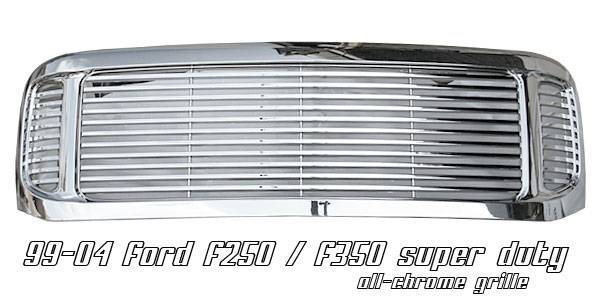 OptionRacing - Ford F250 Option Racing Billet Grille - 65-18182