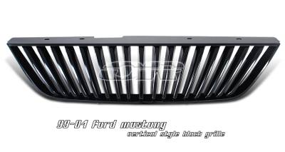 OptionRacing - Ford Mustang Option Racing Vertical Grille - 65-18186