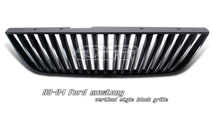 OptionRacing - Ford Mustang Option Racing Vertical Grille - 65-18186