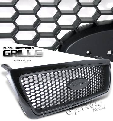 OptionRacing - Ford F150 Option Racing Honeycomb Grille - 65-18242