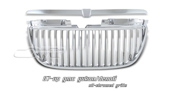 OptionRacing - GMC Yukon Option Racing Billet Grille - 65-19202