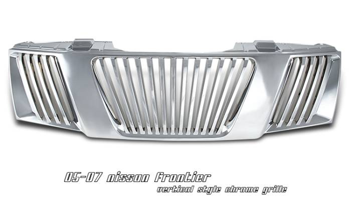 OptionRacing - Nissan Frontier Option Racing Vertical Grille - 65-36216