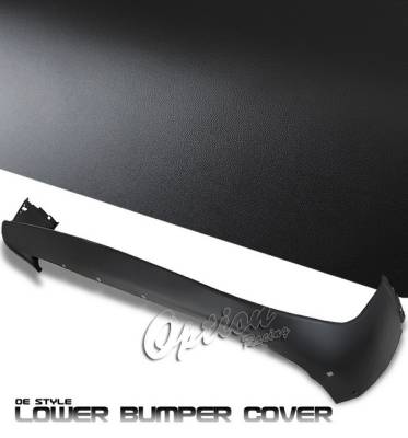 OptionRacing - Dodge Ram Option Racing Bumper Cover - Bumper Cover - Black Black Grille - 80-17111