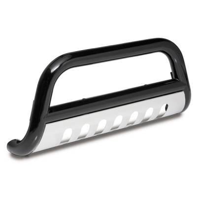 Omix - Outland Bull Bar With Skid Plate - 3 inch - Black - 82001-01