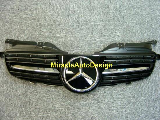 OE - R170 SLK Black Grille 98-04