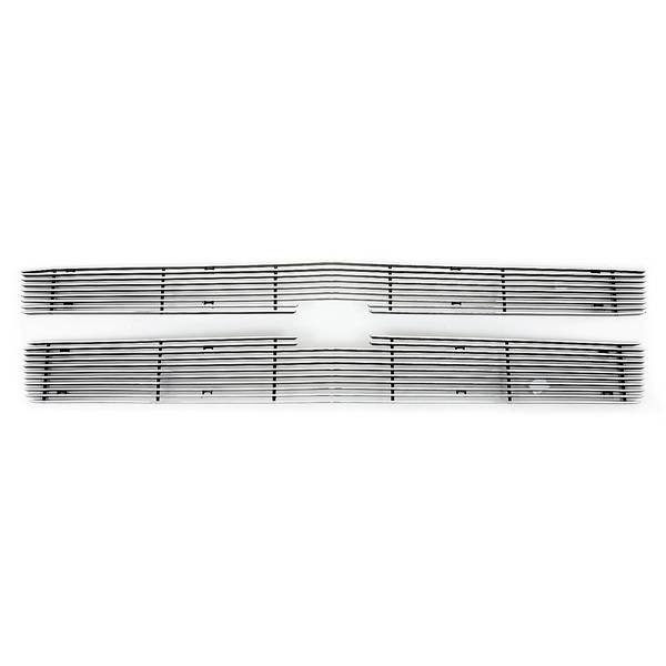 Pilot - Chevrolet Silverado Pilot Bolt-On Billet Grille - Horizontal - Set - BG-162