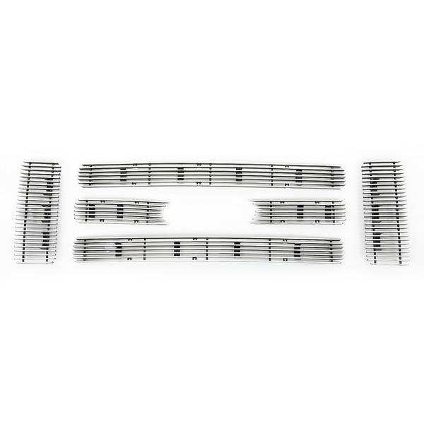 Pilot - Hummer H3 Pilot Bolt-On Billet Grille - Set - BG-752