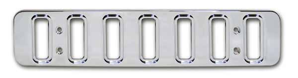 Pro-One - Pro-One Smooth Chrome Billet Lower Mini Grille - H20022SC