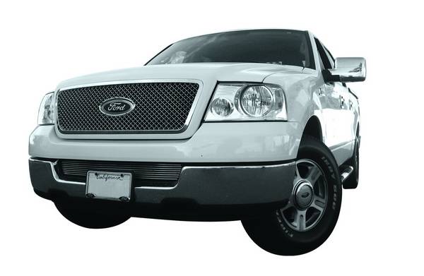 Pilot - Ford F150 Pilot Chrome ABS Mesh Grille - 1PC - MGP-202