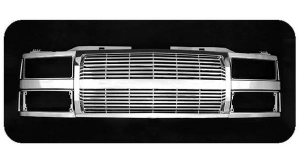 Pilot - Chevrolet CK Truck Pilot Performance Grille - Billet Style - 1PC - PFG-1101