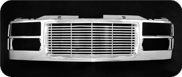 Pilot - GMC CK Truck Pilot Performance Grille - Billet Style - 1PC - PFG-4201