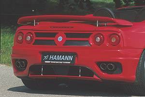 Hamann - Rear Center Panel ( GFK )