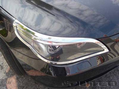 Putco - BMW 5 Series Putco Headlight Covers - 401216