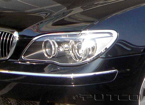 Putco - BMW 7 Series Putco Headlight Covers - 401218