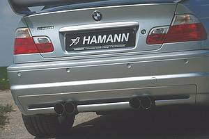 Hamann - Rear Apron Add On w/ Diffuser