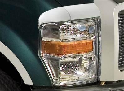 Putco - Ford F250 Superduty Putco Headlight Covers - 401262