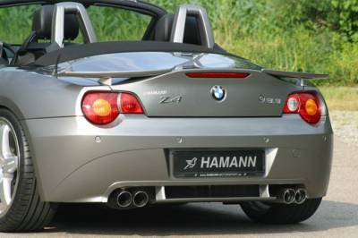 Hamann - Rear Apron Add On w.Duffuser for Twin-Dual Cut Out