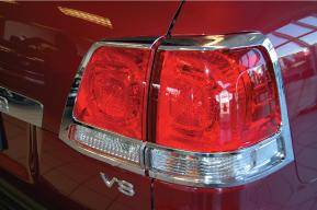 Putco - Toyota Land Cruiser Putco Taillight Covers - 403811