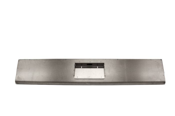 Hot Rod Deluxe - Dodge Ram Hot Rod Deluxe Steel Roll Pan with License Plate Box Center - RP136BC