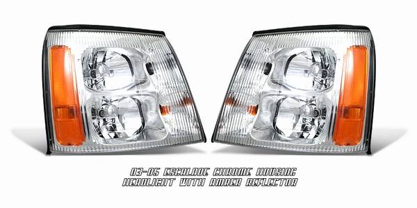 OptionRacing - Cadillac Escalade Option Racing Headlight - 10-14108