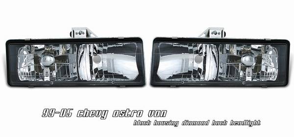 OptionRacing - Chevrolet Astro Option Racing Headlight - 10-15113