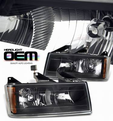 OptionRacing - Chevrolet Colorado Option Racing Headlight - 10-15120